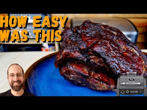 PERFECT PULLED PORK ON THE NINJA WOODFIRE GRILL