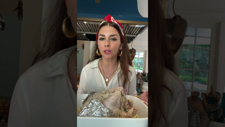 Italian Roast Chicken and Potatoes Recipe in 60 Seconds