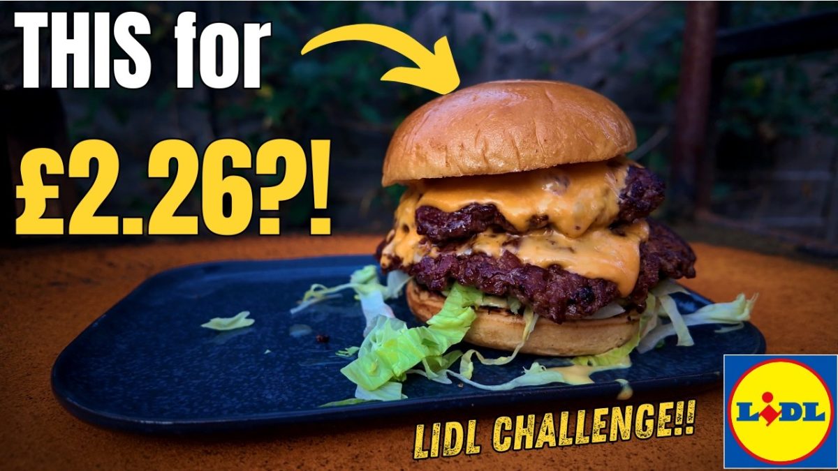 Supermarket Burger Challenge: Lidl Edition