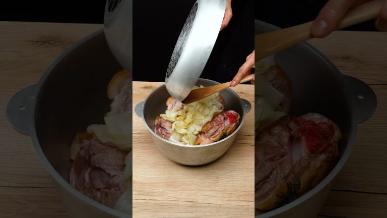 This is the whole secret to making the most tender pork knuckle!