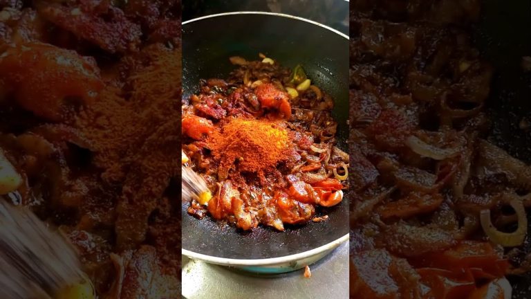 Bachelor's Chicken Curry😱 #shorts