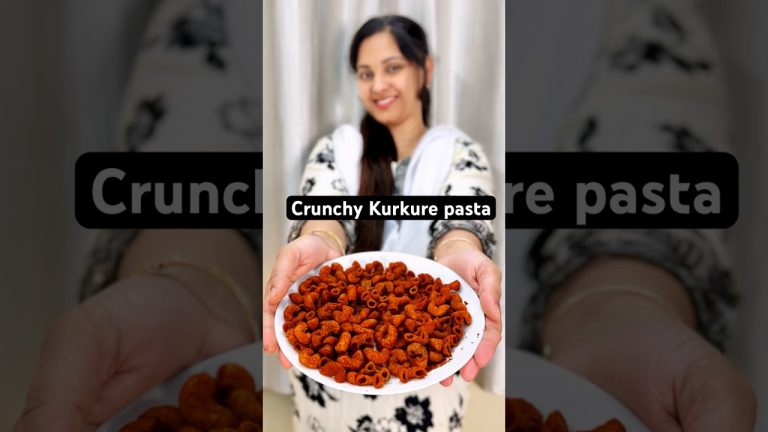 Kurkure Pasta Crunchy😋#selinesrecipes #food #shortsviral