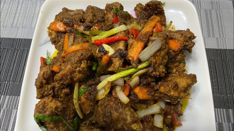 Cooking Pork Spareribs @Mang-Dangi