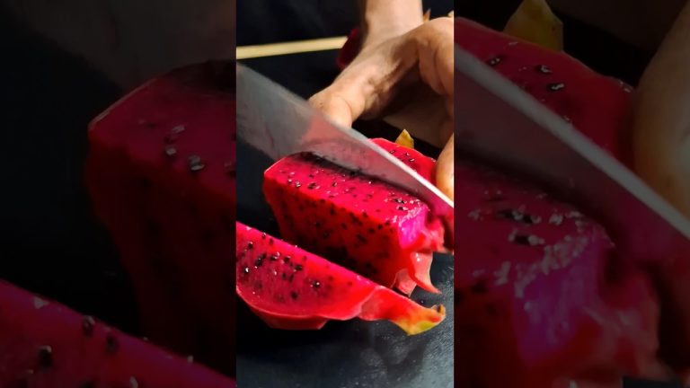 Dragon Fruit Milkshake | ASMR RECIPES | #shorts #asmr #milkshake #recipe #fruit #juice