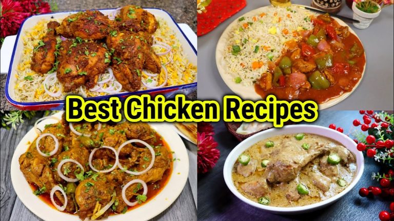 4 Best Chicken Recipes For Dinner By Tasty Food With Maria