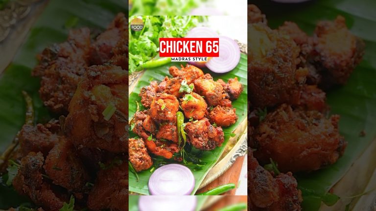 Madras Style Chicken 65 !!