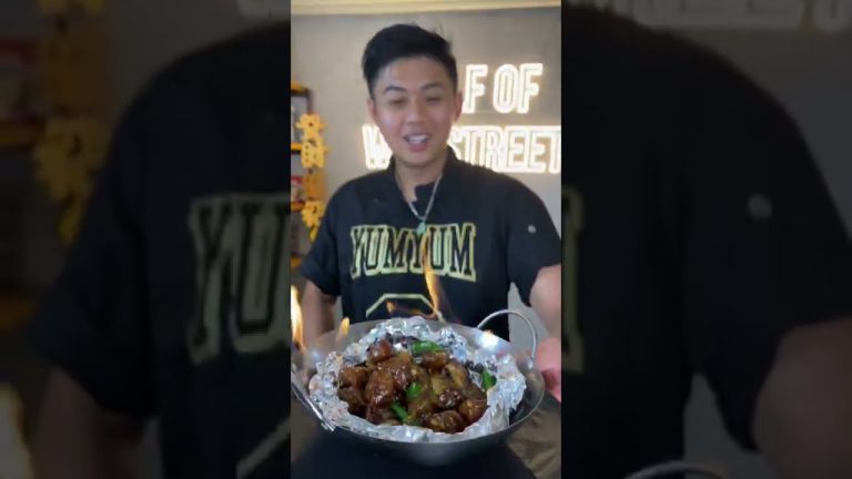 WASABI BEEF (CHINESE STYLE) #SHORTS #WOK