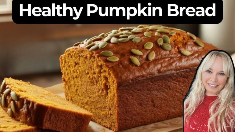 Healthy PUMPKIN BREAD RECIPE * So Moist * No Refined Sugar