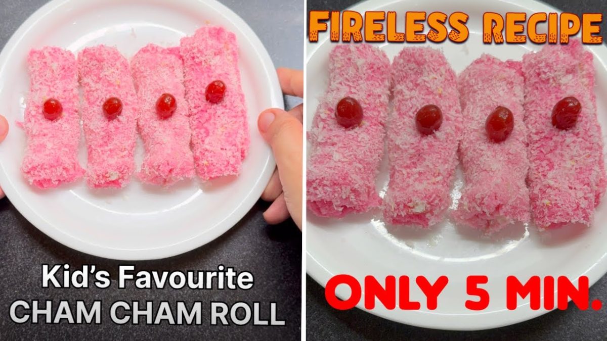 Fireless Cooking Recipes For Compitition| Soft ,Tasty,Fluffy Bread Dessert Instant Cham Cham Recipe|