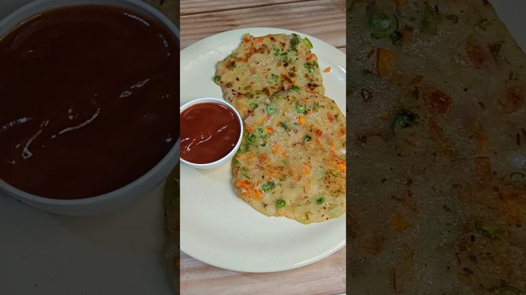 Healthy Suji Chilla Recipe | Quick & Tasty Breakfast in 10 mins!