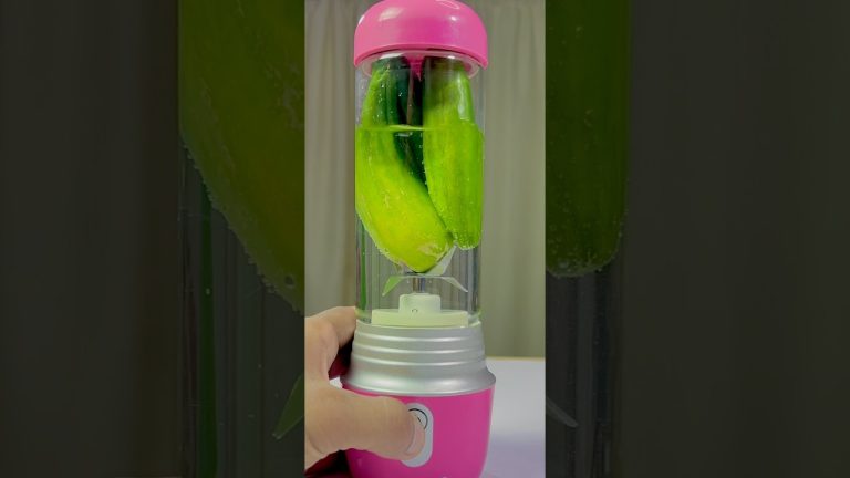 Quick & Easy Cucumber Juice | Portable Blender Recipe UK