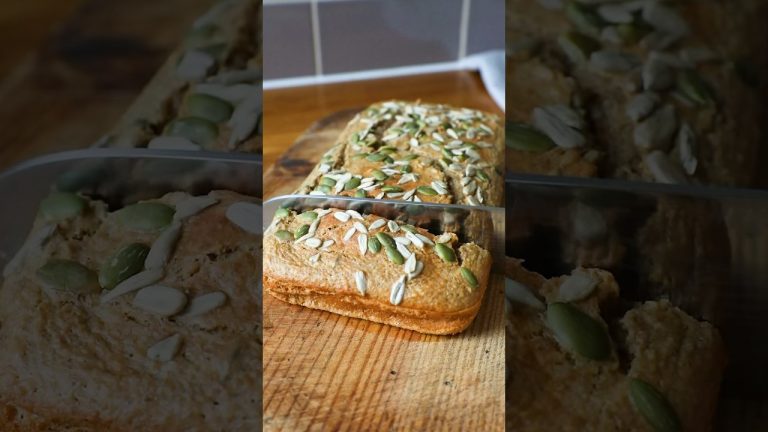 The Best Flourless Bread Recipe #bread #easyrecipe