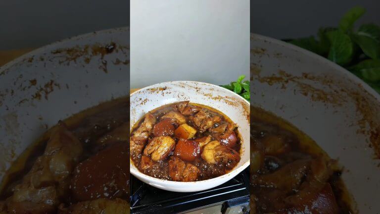 Pork Asado 😋 #ulam #filipinofood #porkrecipe #fy #fyp #cooking #shorts