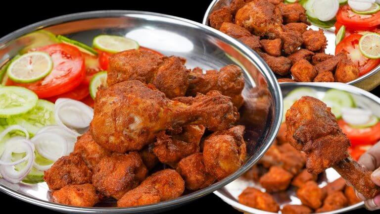 Chicken Boti Fry Recipe | Garma Garam Indian Street Style Chicken Fry | Crispy Chicken Fry at Home