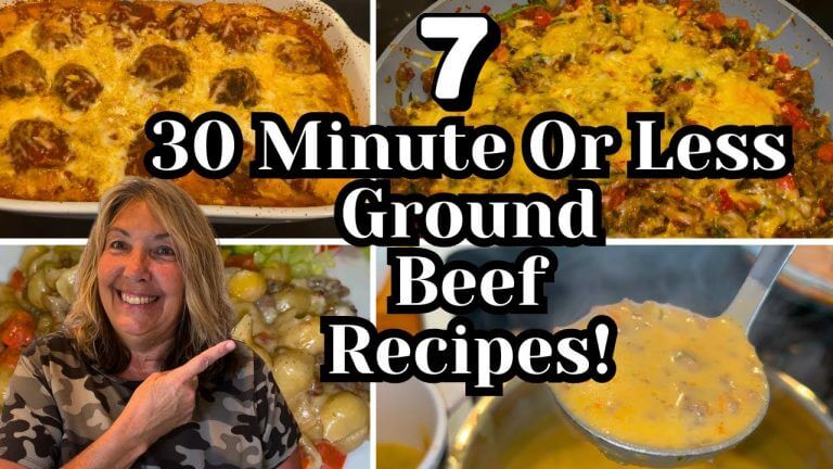 7 Ground Beef Recipes! Cheap Easy Meal Ideas!