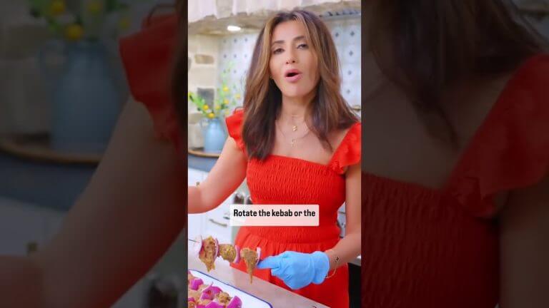 Greek Pork Souvlaki Recipe😱| How to make authentic Greek Pork Souvlaki #usa #uk #recipe #yt #shots