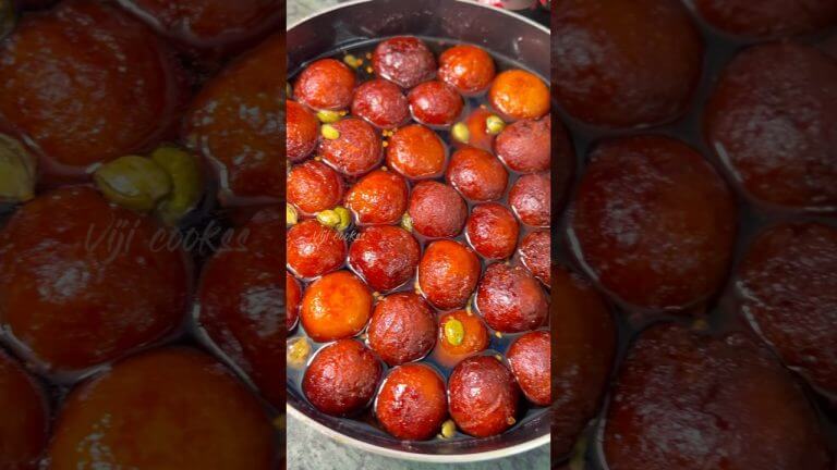 குலாப் ஜாமுன் 😋 Gulab Jamun recipe | karthigai deepam 2024 special #gulabjamun #sweet #recipe #yt