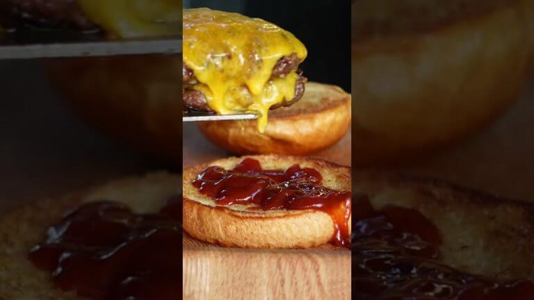 🧅 Burger mit Zwiebelsuppenpulver – klingt komisch, schmeckt genial!