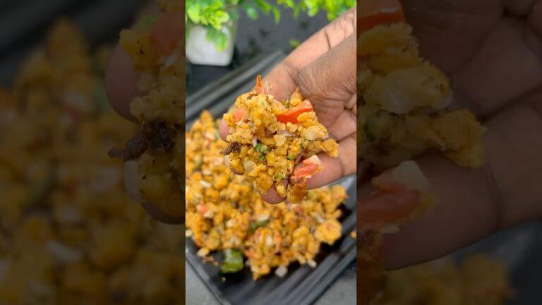 💢💥 Bread podimas recipe 😋 | Yummy and tasty 😋 | #reels #recipe #shorts #yummy