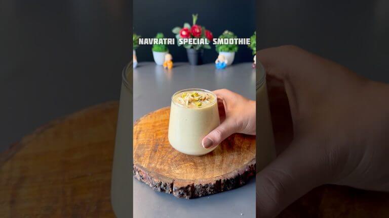 Navratri Special Smoothie Recipe #shorts #recipe #smoothie #navratri