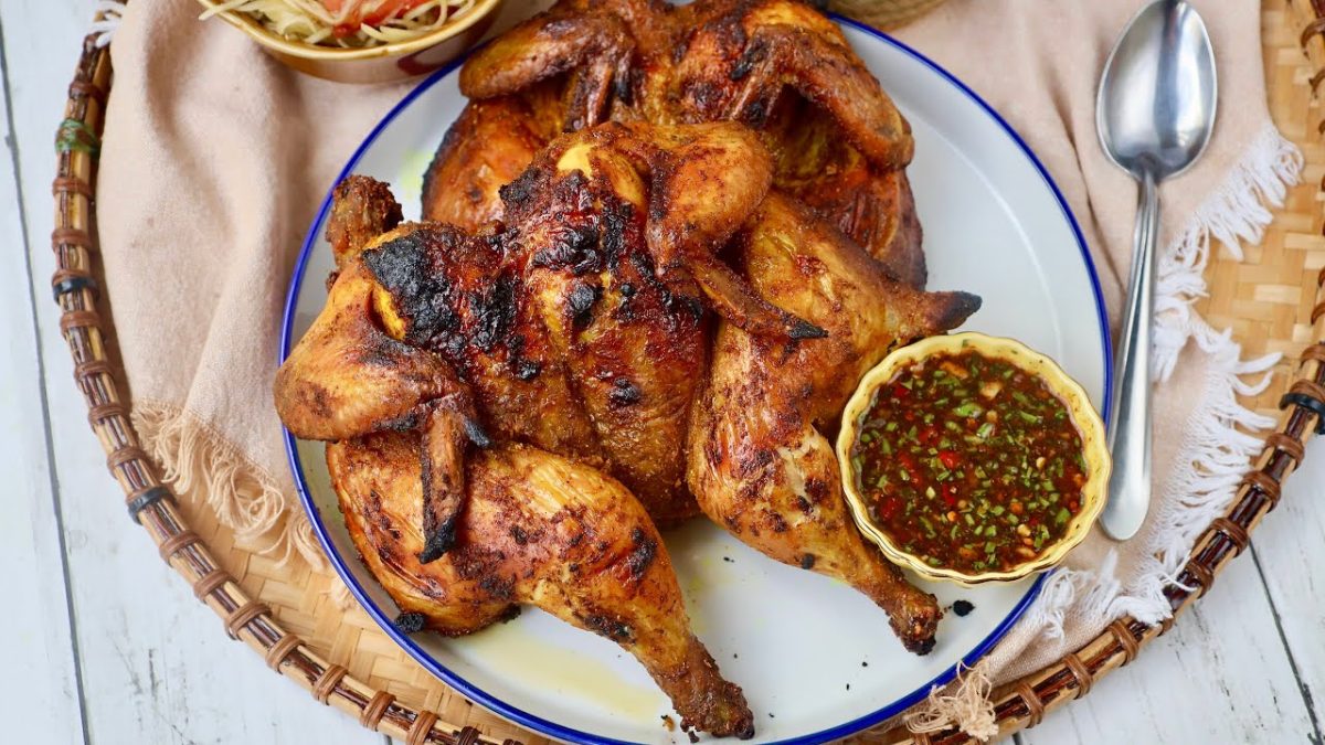 OVEN BAKED CORNISH HEN: Perfect for a BBQ or a holiday dinner