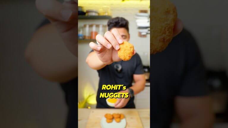 Crispyy Chicken Nuggets at home !!