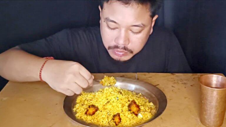 PORK FRIED RICE RECIPE | HOME MADE FOOD RECIPES |  #mukbang  #friedrice  @Gautamkxry1
