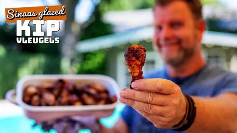 Aperol Spritz CHICKEN WINGS van de BBQ!