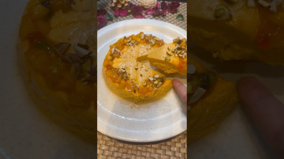 ਬੱਚਿਆਂ ਤੋਂ ਵੱਡਿਆਂ ਤੱਕ ਪਸੰਦ ਆਉਣ ਵਾਲੀ ਅੰਬ-ਦਹੀ ਰੈਸੀਪੀ No-Bake Mango Magic#recipe #shorts