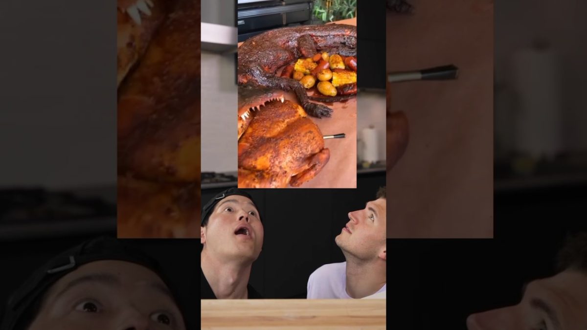 BBQ—grilled gator  🐊