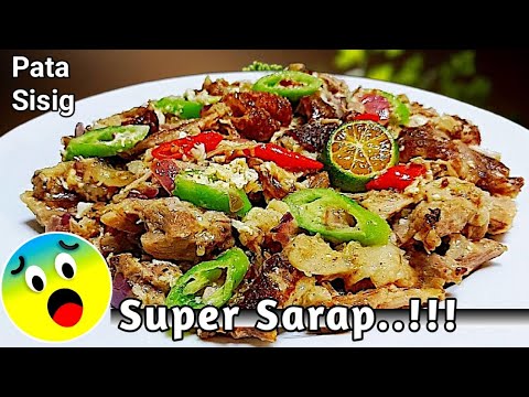 ‼️ How to Make Crispy Pata Sisig! 💯 Grabe sa Sarap!!! / Sisig