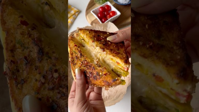 Ye try kiya? #recipe #bread #sandwich #breakfast