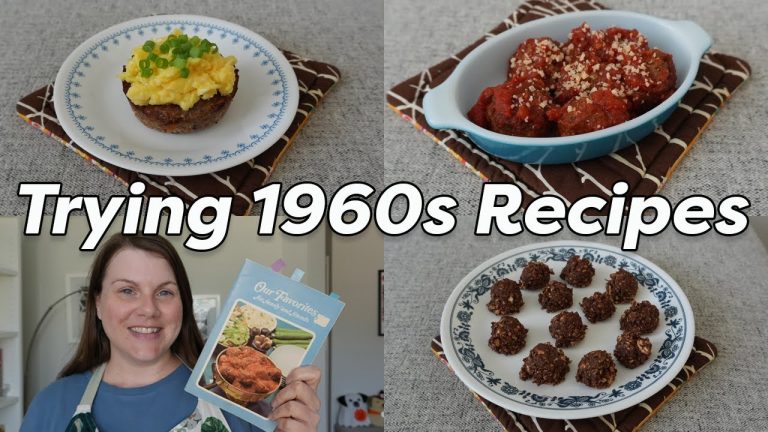 Trying 1960s Recipes from the Quaker Oats Company