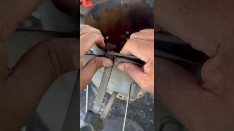 Fix Your Weber Chimney Starter  #grillaccessories #bbq