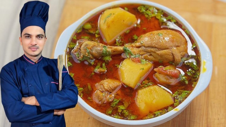 Degi Aloo Chicken Recipe|Recipe For Life|Chicken Aloo Ka Salan|Chef M Afzal|