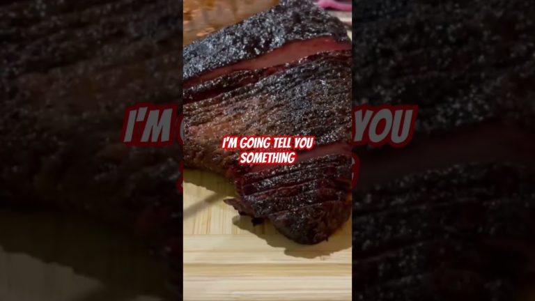 This brisket turned out amazing! #bbq #brisket #meat #steak #food #smokedbrisket #brisketsandwich 🔥