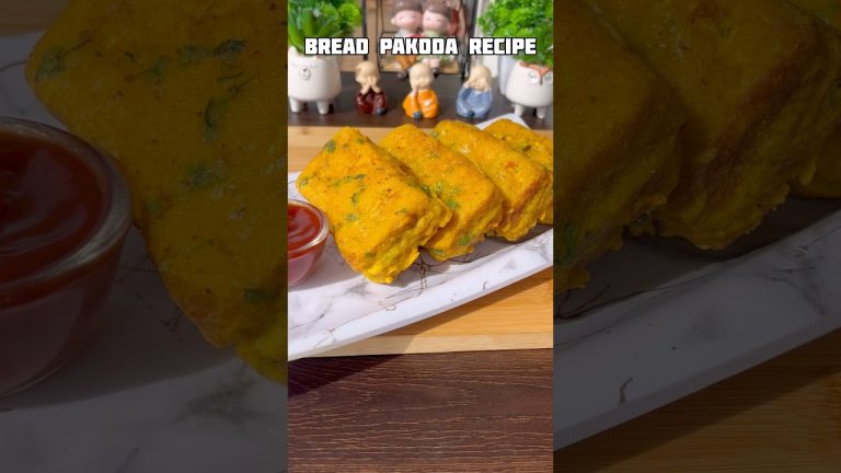 Bread Pakoda Recipe #shorts #breadpakoda #pakoda #recipe #trending #snacks #viral #shortvideo #food