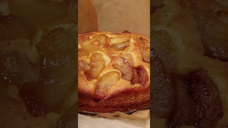 3 apples and 10 minutes for this delicious apple cake