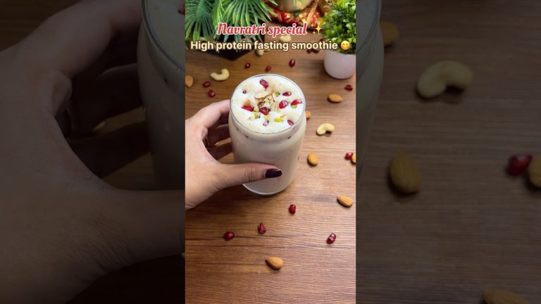 Navratri Special Smoothie Recipe 😍😋| Navratri Special Recipes #vratrecipe #cooking #ytshorts