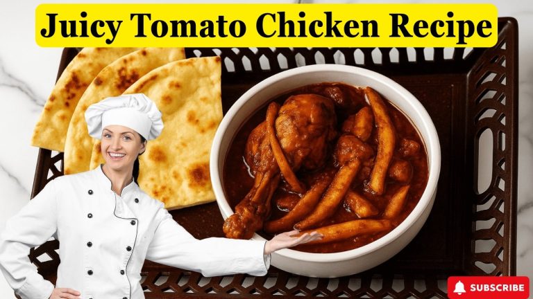 Tomato Chicken With Crispy Fries That Everyone Will Love!  🍅🍗 | Recipe 2025