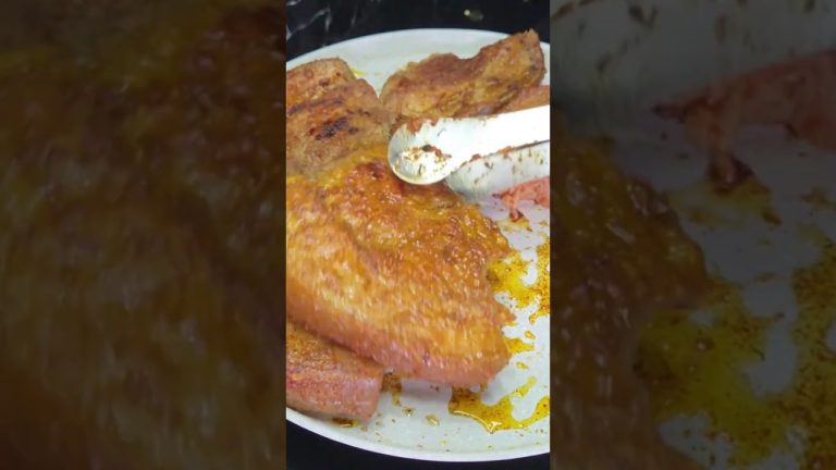 Sougri eronba and pan fried pork #food #sougri #pork #eronba #manipuri #manipurifood #deliciousfood