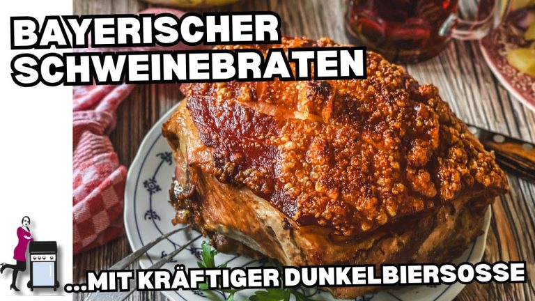 Bayerischer Schweinebraten mit Soße | Der Wiesn Hit