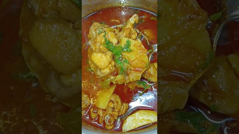 Chicken kulambu | chicken gravy recipe😍 #shorts #salna #chicken #chickengravy  #chickenrecipe