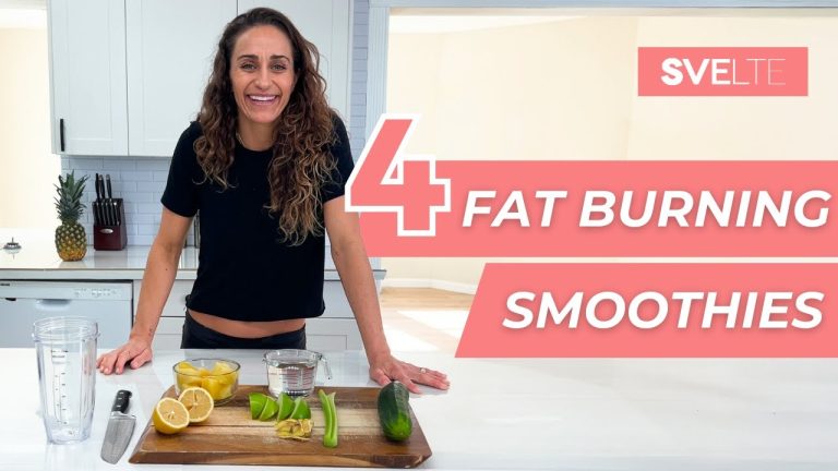 4 Fat Burning Smoothies | Quick & Easy Recipes | Superfoods & Weight Loss