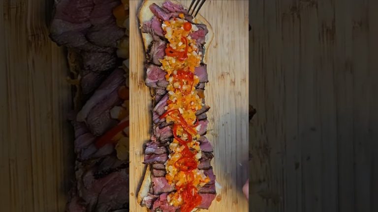 This is what I like to eat lately 🔥🌶| bbq beef sandwich #shorts #food #quickmeals #bbqmeat