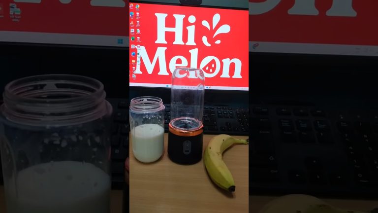 Banana Chocolate Smoothie Recipe | Easy 3-Ingredient Smoothie   #smoothie #asmr #healthyjuice