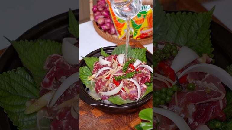 Bắp Bò Xông Đá sôi sùng sục, hấp dẫn quá cả nhà ơi #minncookie #food #amthuc #shorts #recipe #nauan