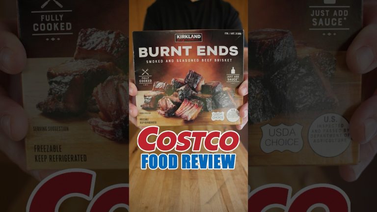 I Tried the BBQ Burnt Ends from Costco – Worth It? #costco #foodreview #costcofinds #shorts #bbq