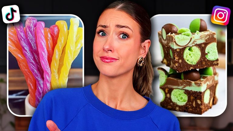 I Tested the MOST SATISFYING Viral TikTok DESSERTS Recipes!🧁