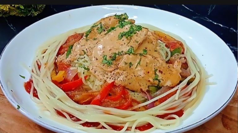 Easy Chicken Pasta Recipe –  Mediterranean Style Pasta Recipe